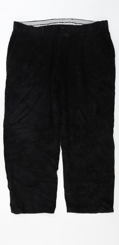 Maine New England  Womens Black  Corduroy Straight Jeans Size 40 in L27 in
