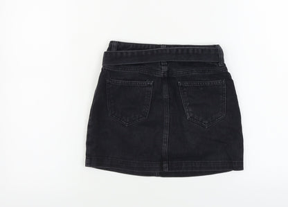 New Look  Girls Black   A-Line Skirt Size 9 Years