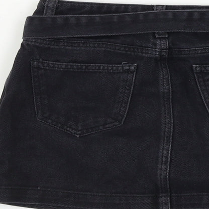 New Look  Girls Black   A-Line Skirt Size 9 Years