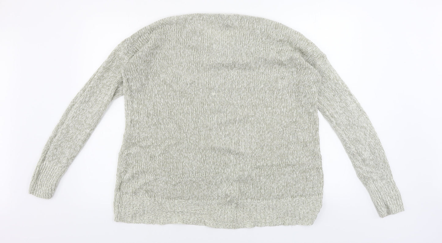 Womens UK Size M New Look Beige Pullover Jumper
