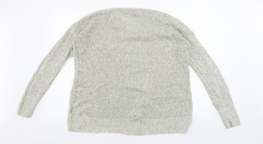 Womens UK Size M New Look Beige Pullover Jumper