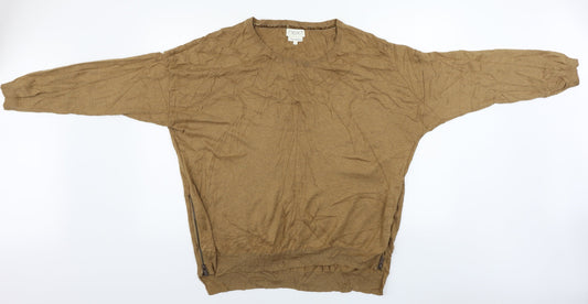 Womens UK Size 18 NEXT Brown Pullover Jumper