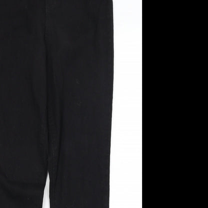 Denim Co Womens Black   Jegging Jeans Size 14 L27.5 in