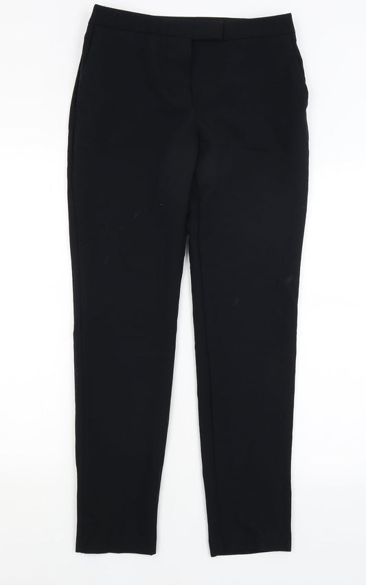 Womens UK Size 10 Oodji Regular Fit  Blue Trousers