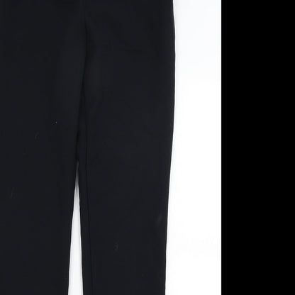 Womens UK Size 10 Oodji Regular Fit  Blue Trousers
