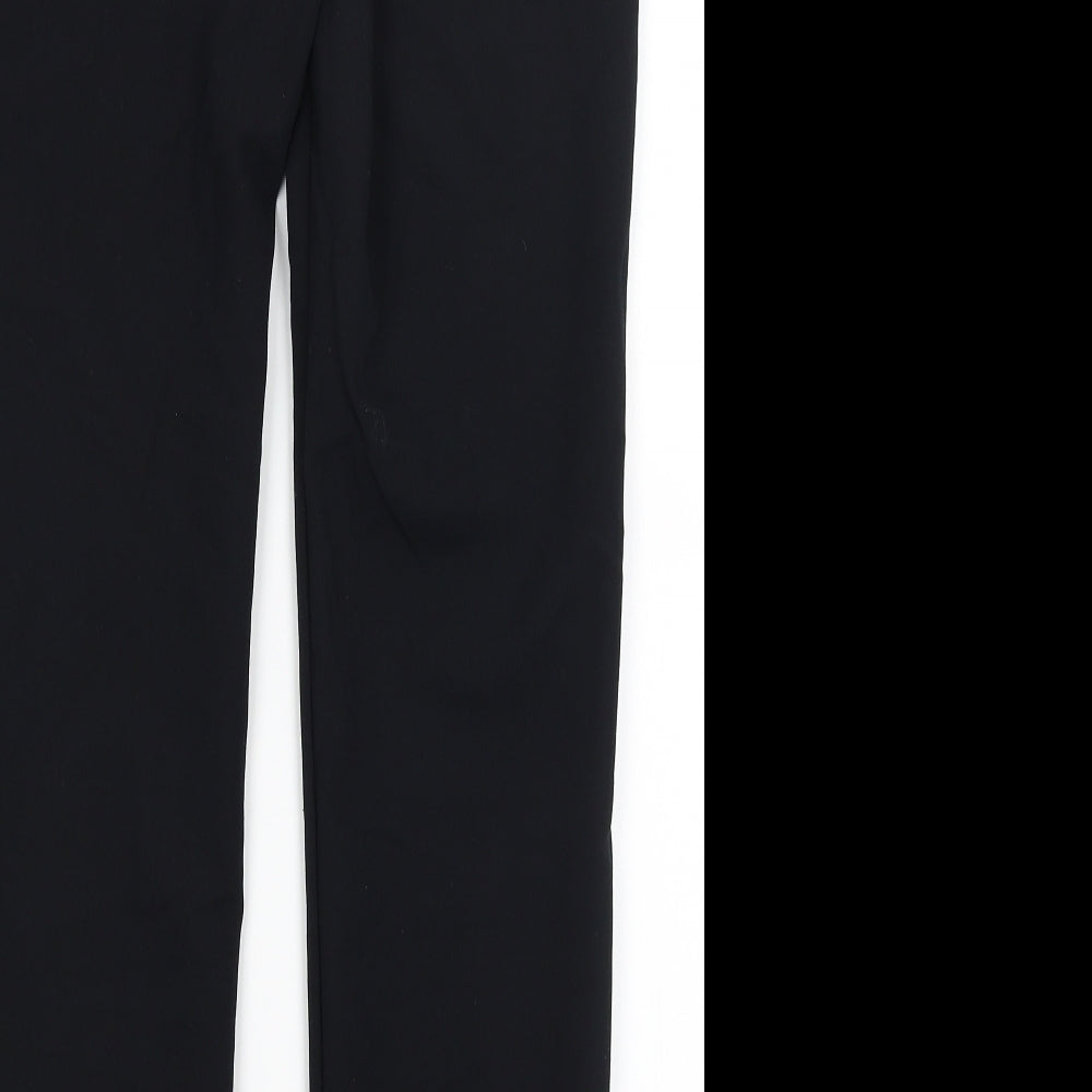 Womens UK Size 10 Oodji Regular Fit  Blue Trousers