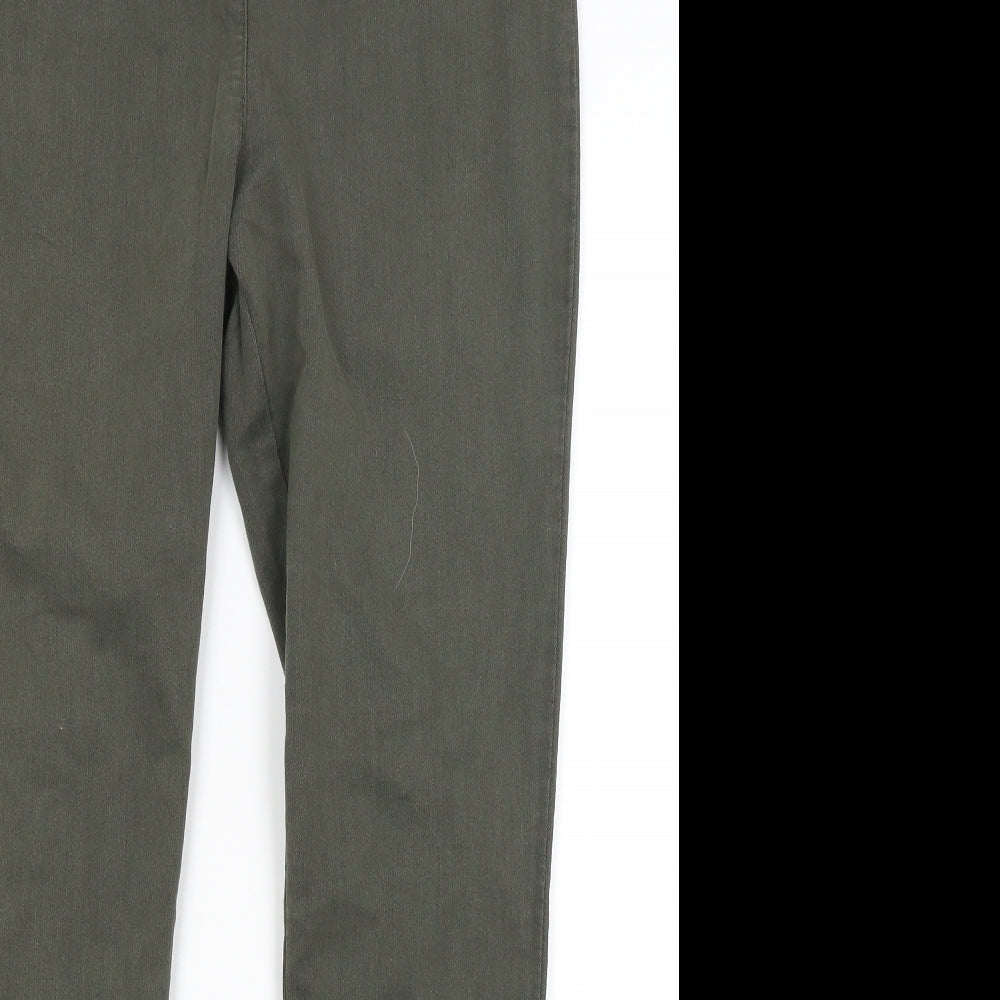 M&S Womens Green   Jegging Jeans Size 10 L20 in