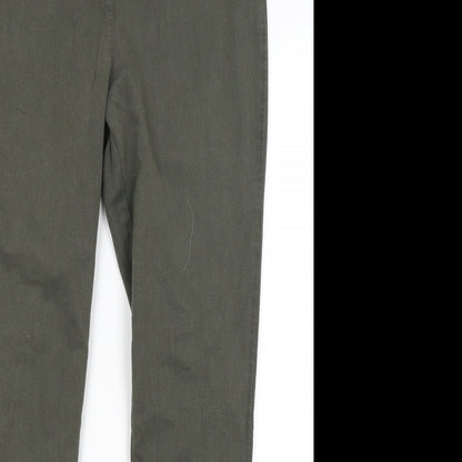 M&S Womens Green   Jegging Jeans Size 10 L20 in