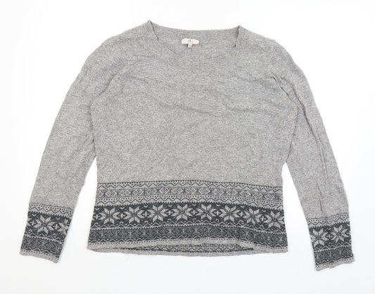 CC Womens Grey   Pullover Jumper Size L