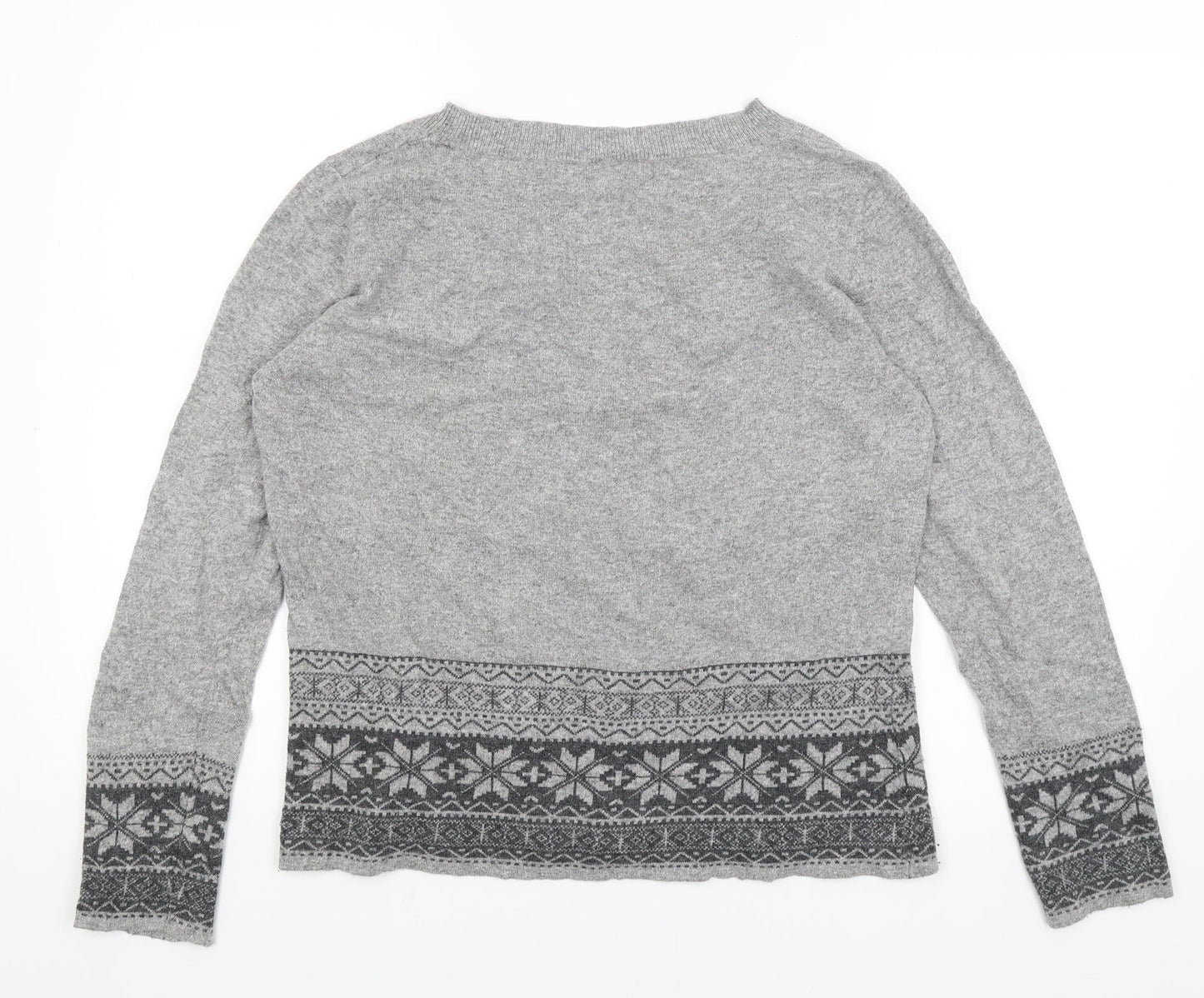 Womens UK Size L CC Grey Pullover Jumper
