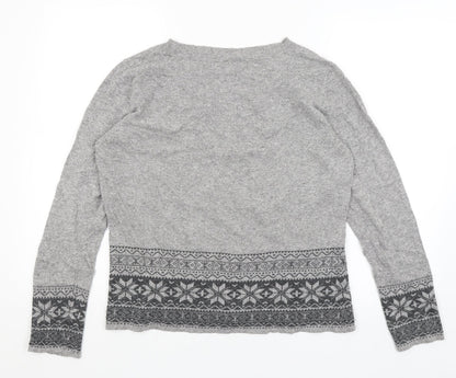 Womens UK Size L CC Grey Pullover Jumper