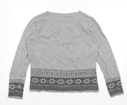 CC Womens Grey   Pullover Jumper Size L