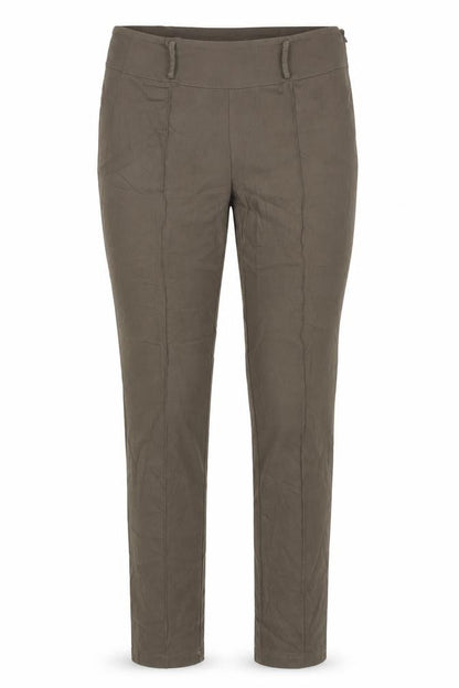 Womens UK Size M Preworn Regular Fit  Green Trousers