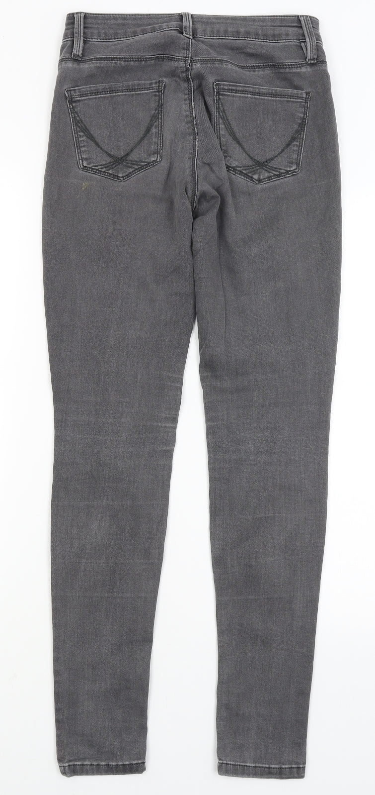 Oasis Womens Grey   Skinny Jeans Size 8 L29.5 in