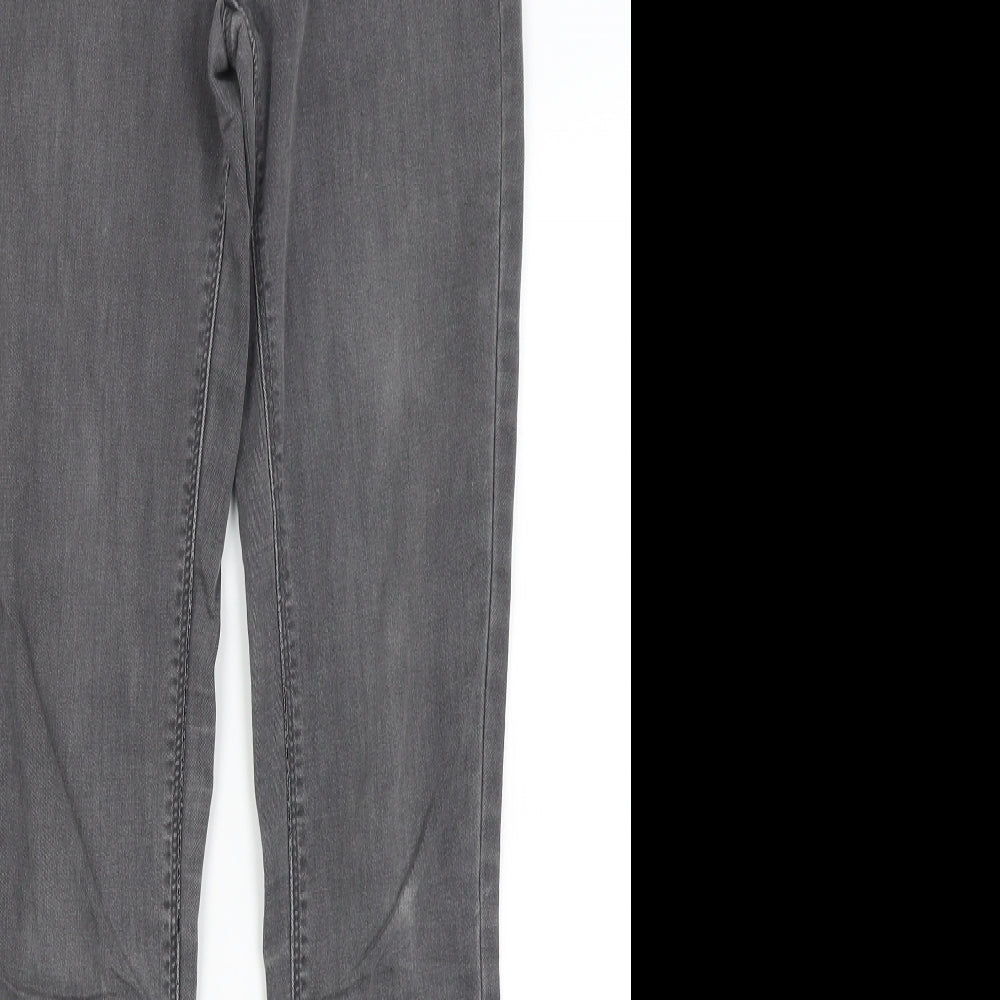 Oasis Womens Grey   Skinny Jeans Size 8 L29.5 in