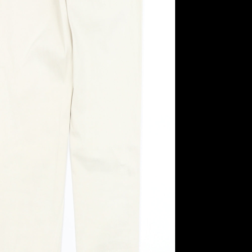 Great Plains Womens Ivory   Skinny Jeans Size 12 L30 in