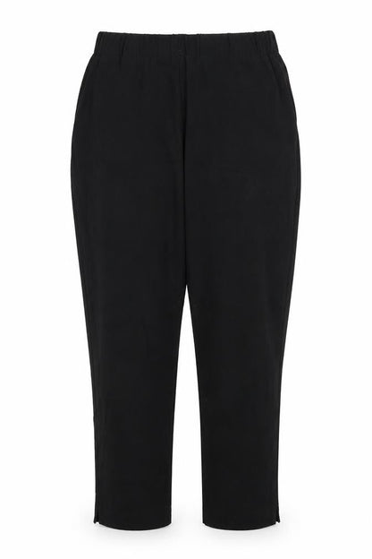 Capsule Womens Black Trousers Size 10 L24 in