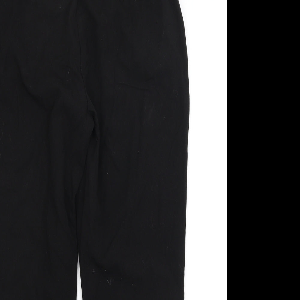 Capsule Womens Black   Trousers  Size 10 L24 in