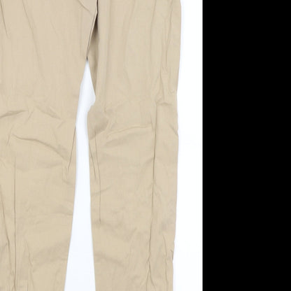 George Womens Brown   Trousers  Size 14 L30 in