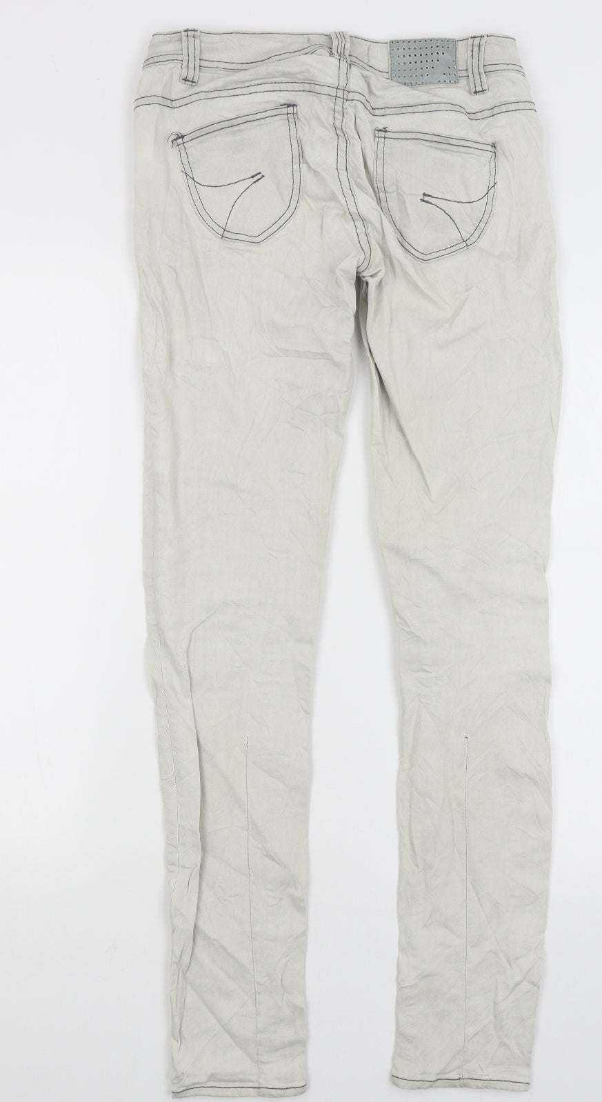 Diverse Denim Womens Ivory   Skinny Jeans Size 27 in L31.5 in