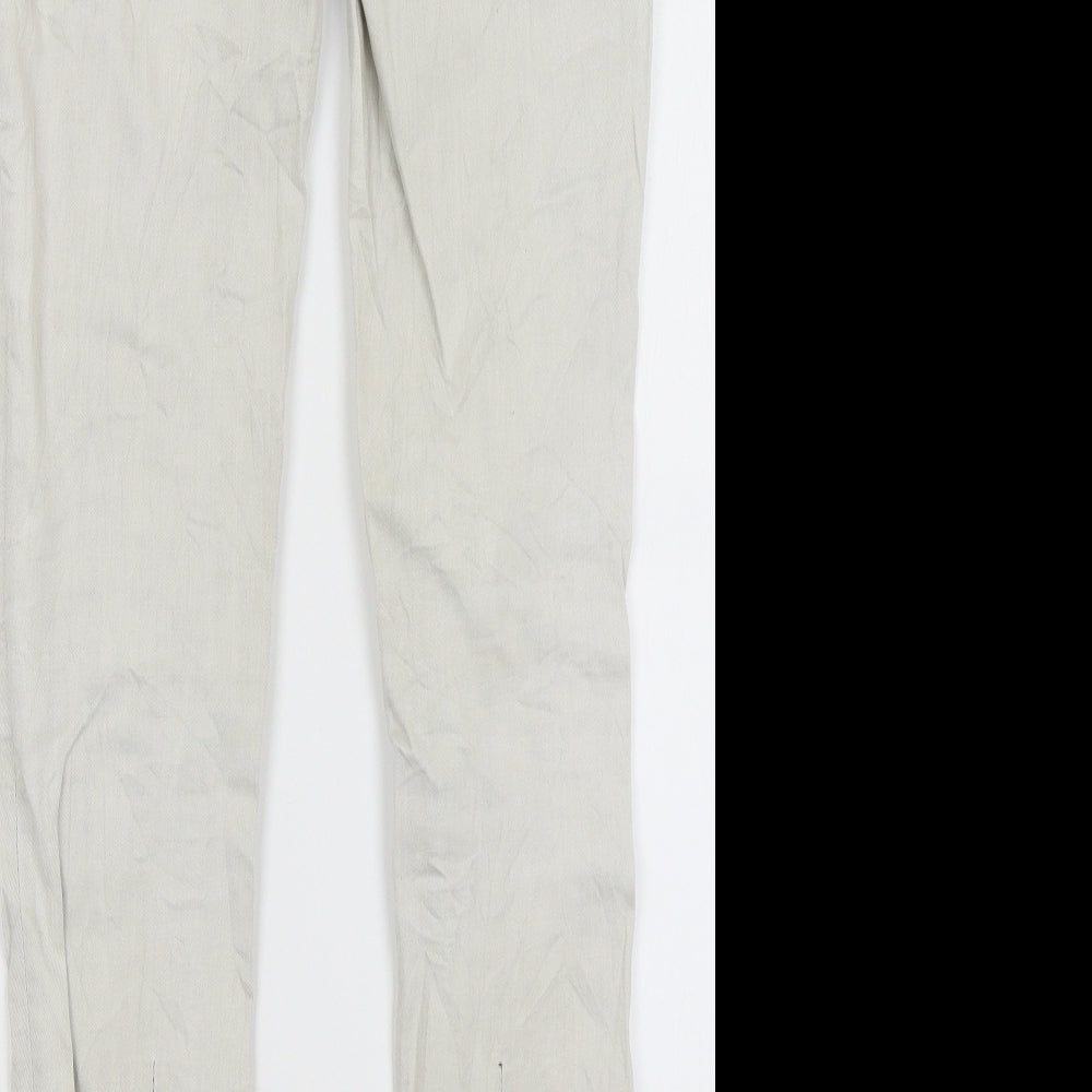 Diverse Denim Womens Ivory   Skinny Jeans Size 27 in L31.5 in