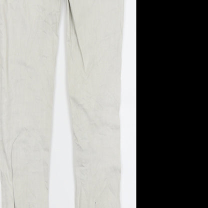 Diverse Denim Womens Ivory   Skinny Jeans Size 27 in L31.5 in