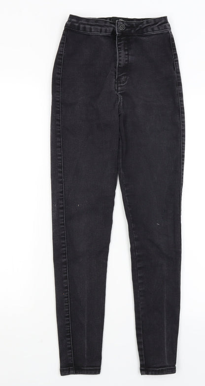 Missguided Womens Black   Skinny Jeans Size 8 L26 in