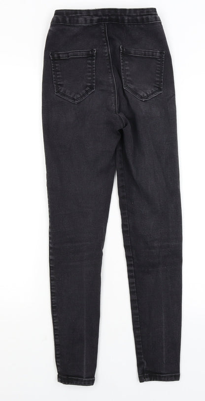 Missguided Womens Black   Skinny Jeans Size 8 L26 in