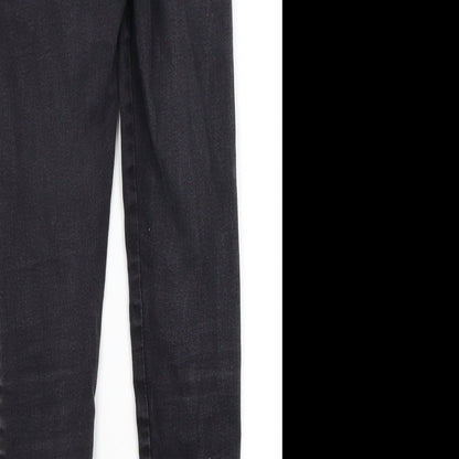 Missguided Womens Black   Skinny Jeans Size 8 L26 in