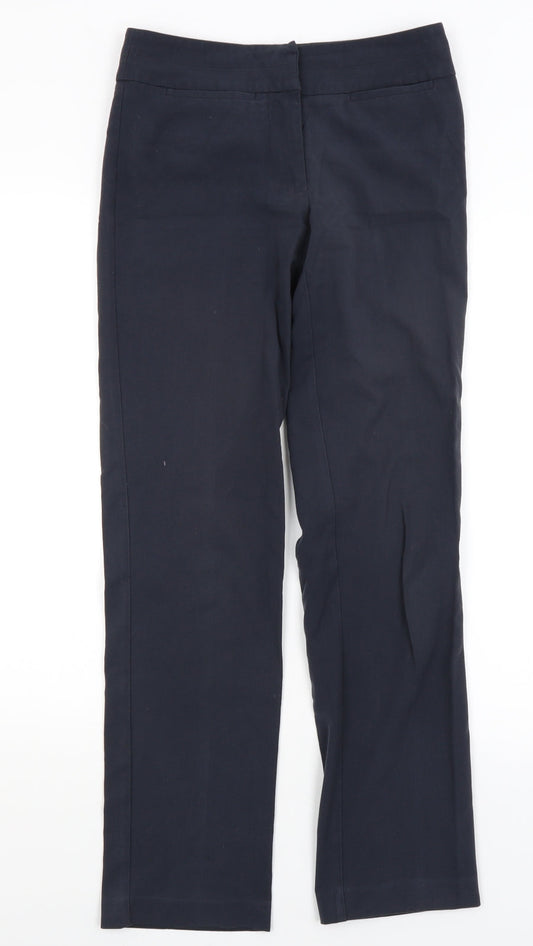 Womens UK Size 24 in Trutex Regular Fit  Blue Trousers