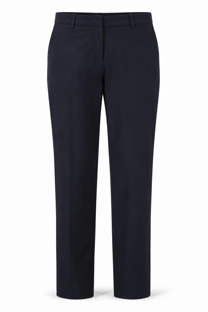 Womens UK Size 8 H&M Regular Fit Dress Pants Blue Trousers