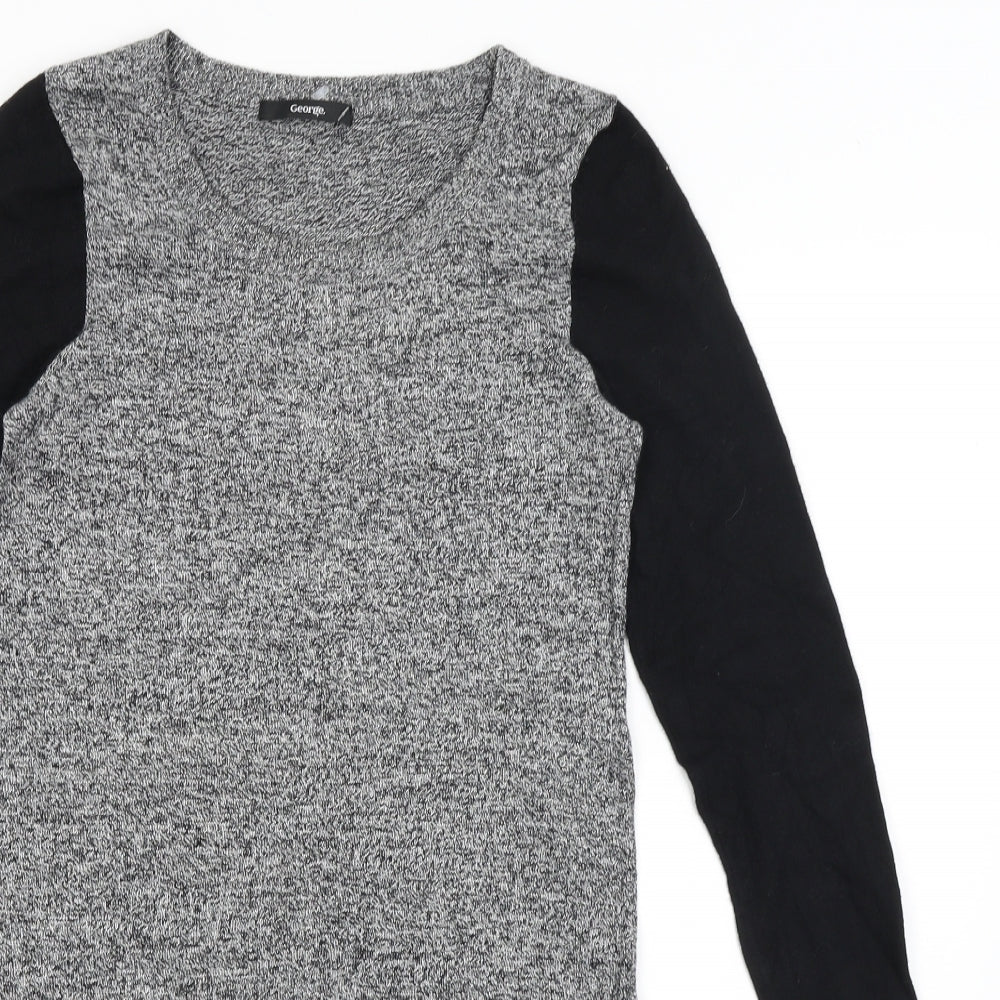 George Womens Grey   Pullover Jumper Size 8