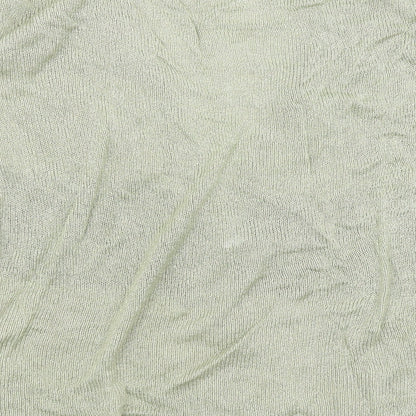 Future Lady Womens Green Argyle/Diamond  Cardigan Jumper Size M