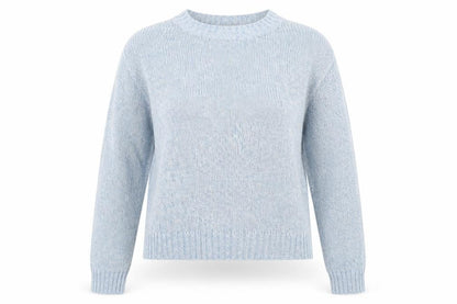 Womens UK Size S Divided Blue Pullover Jumper
