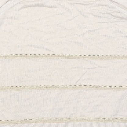 Autograph Womens Beige   Basic T-Shirt Size 12