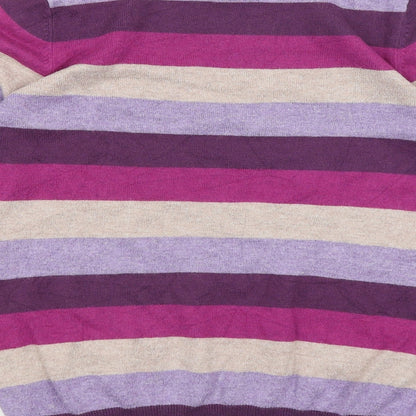 Womens UK Size 8 M&S Purple Pullover Jumper