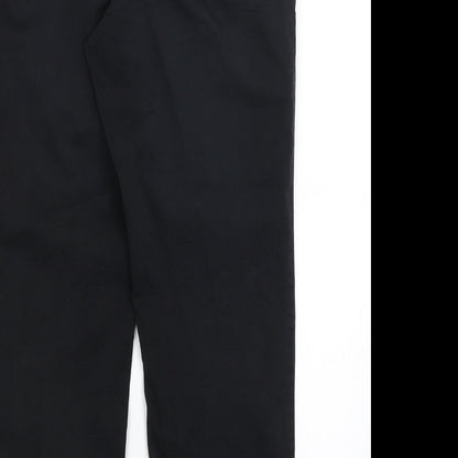Charles Vogele Womens Black   Chino Trousers Size 10 L26.5 in