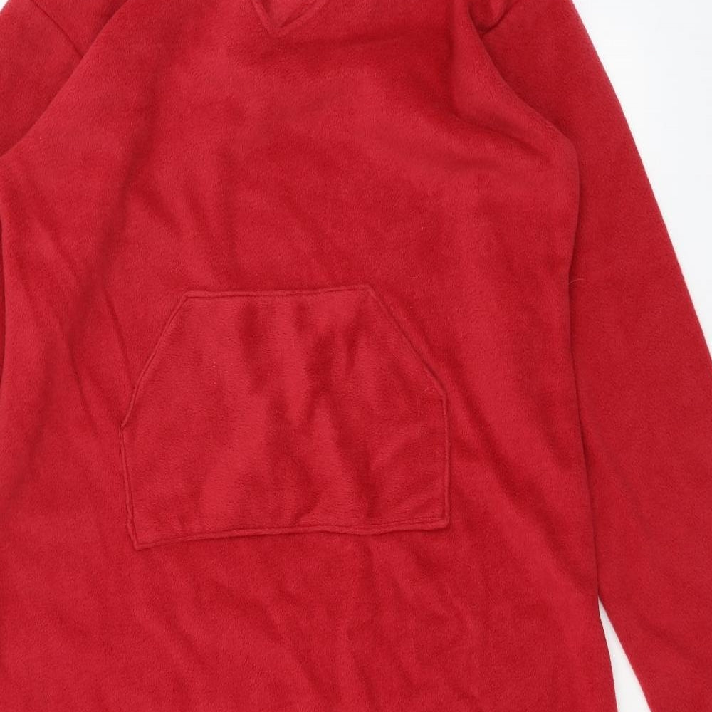 Womens UK Size M Preworn Red Pullover Jumper