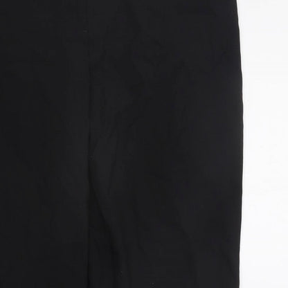 Womens UK Size 14 Marks and Spencer Regular Fit  Black Trousers