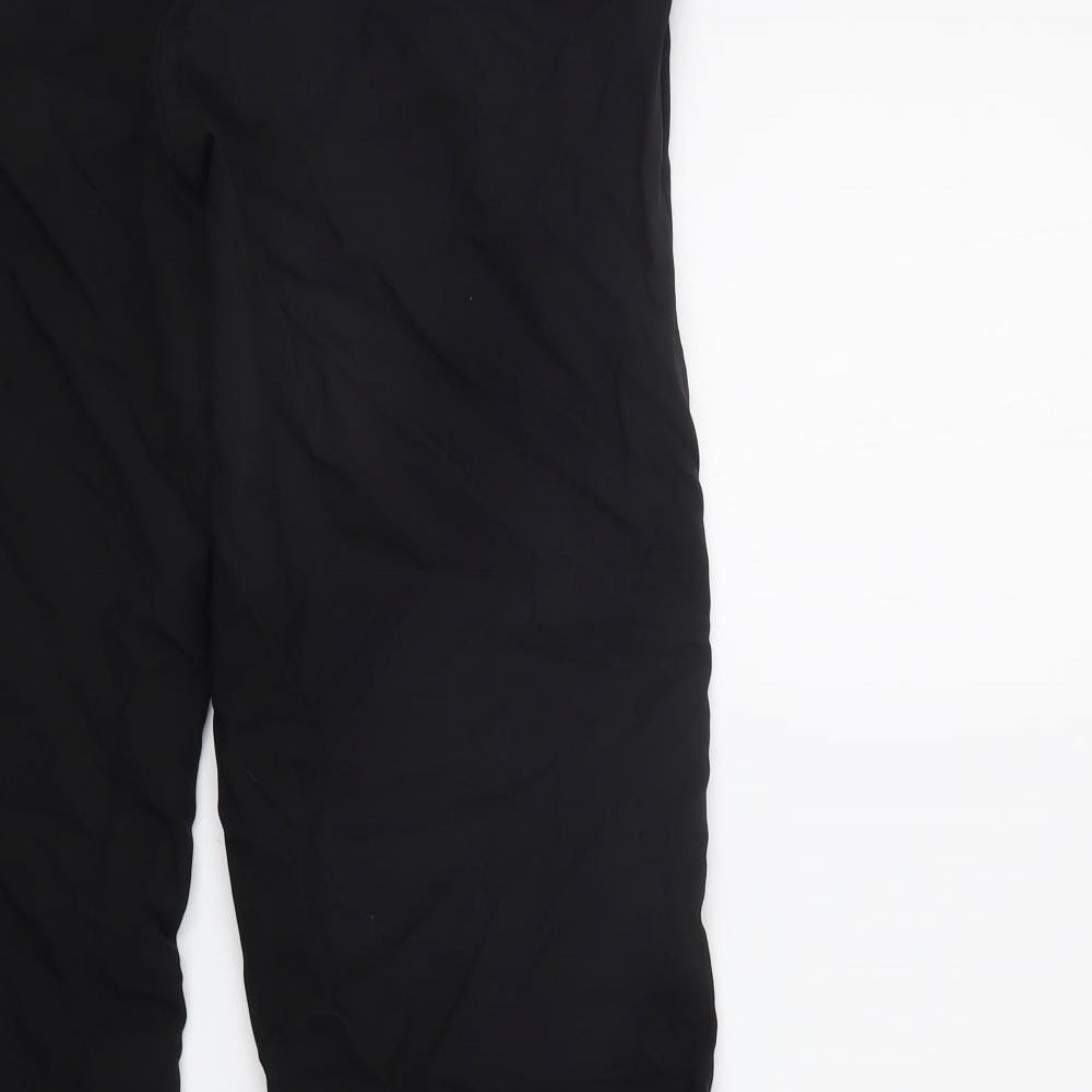 Womens UK Size 14 Marks and Spencer Regular Fit  Black Trousers