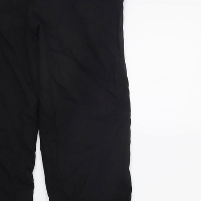 Womens UK Size 14 Marks and Spencer Regular Fit  Black Trousers