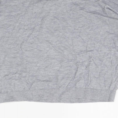 Womens UK Size 6 Topshop Grey Pullover Jumper