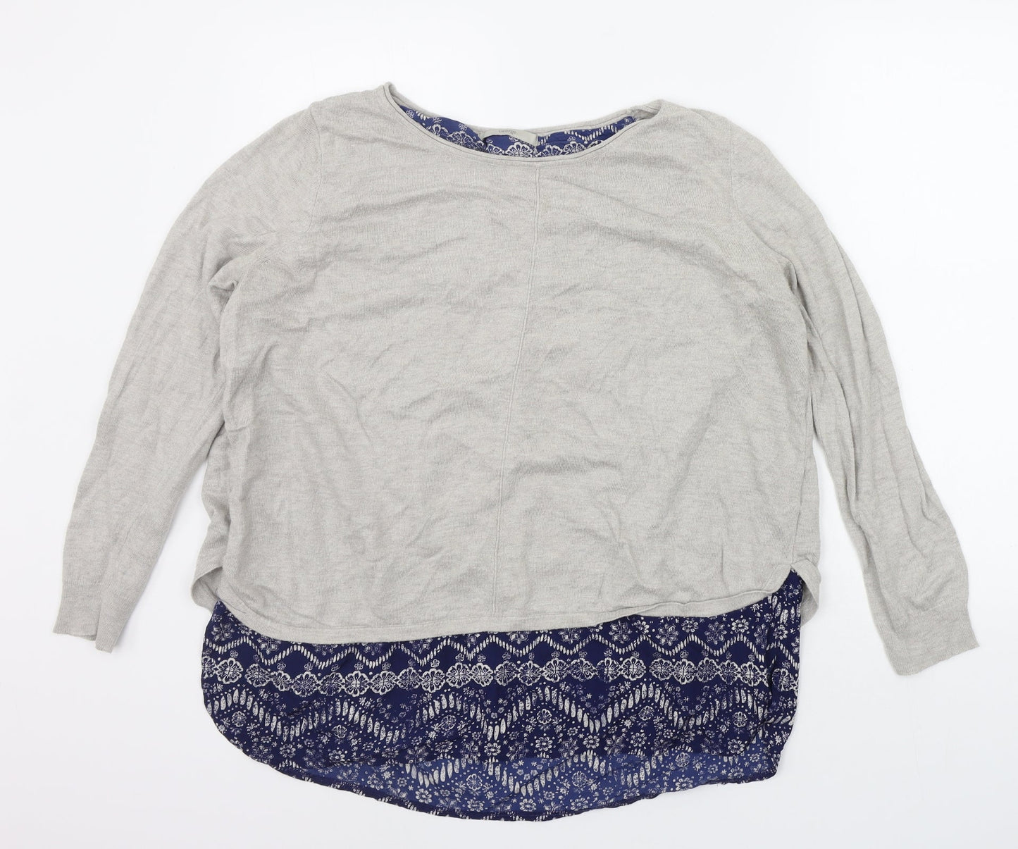 George Womens Grey   Pullover Jumper Size 16