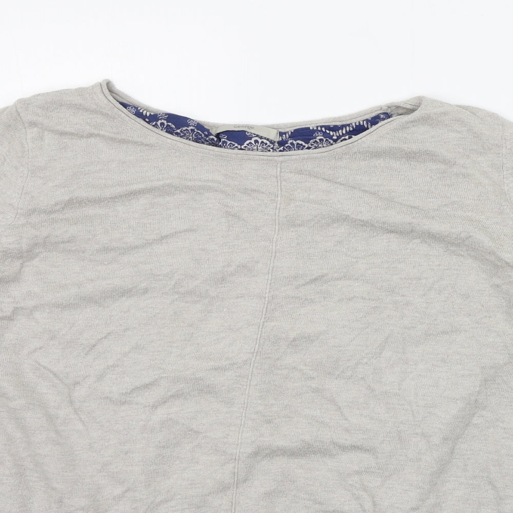 George Womens Grey   Pullover Jumper Size 16