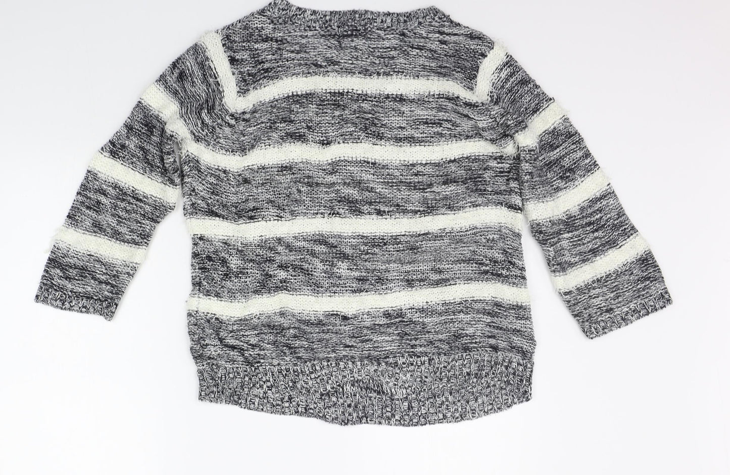 Womens UK Size 12 F&F Grey Pullover Jumper