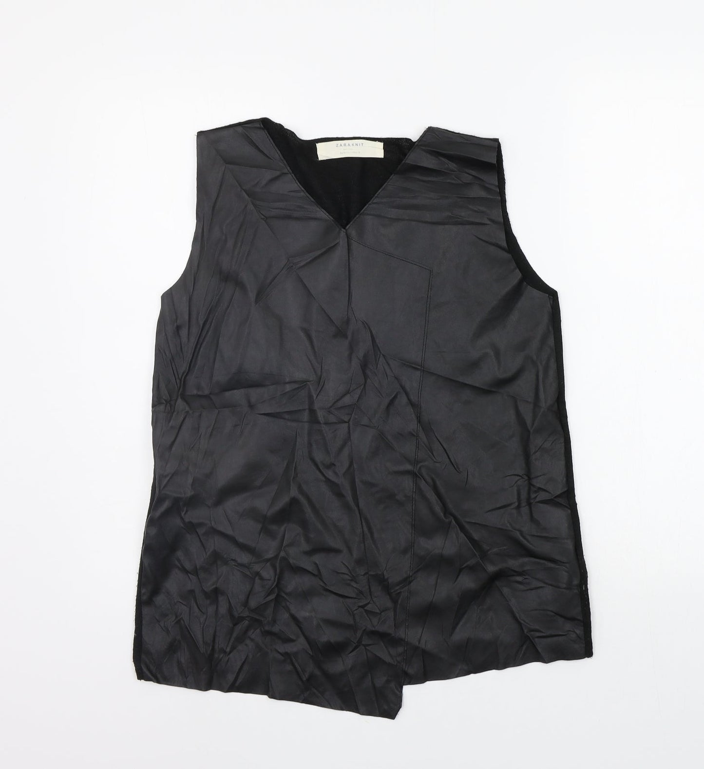 Zara Womens Black   Basic Tank Size M