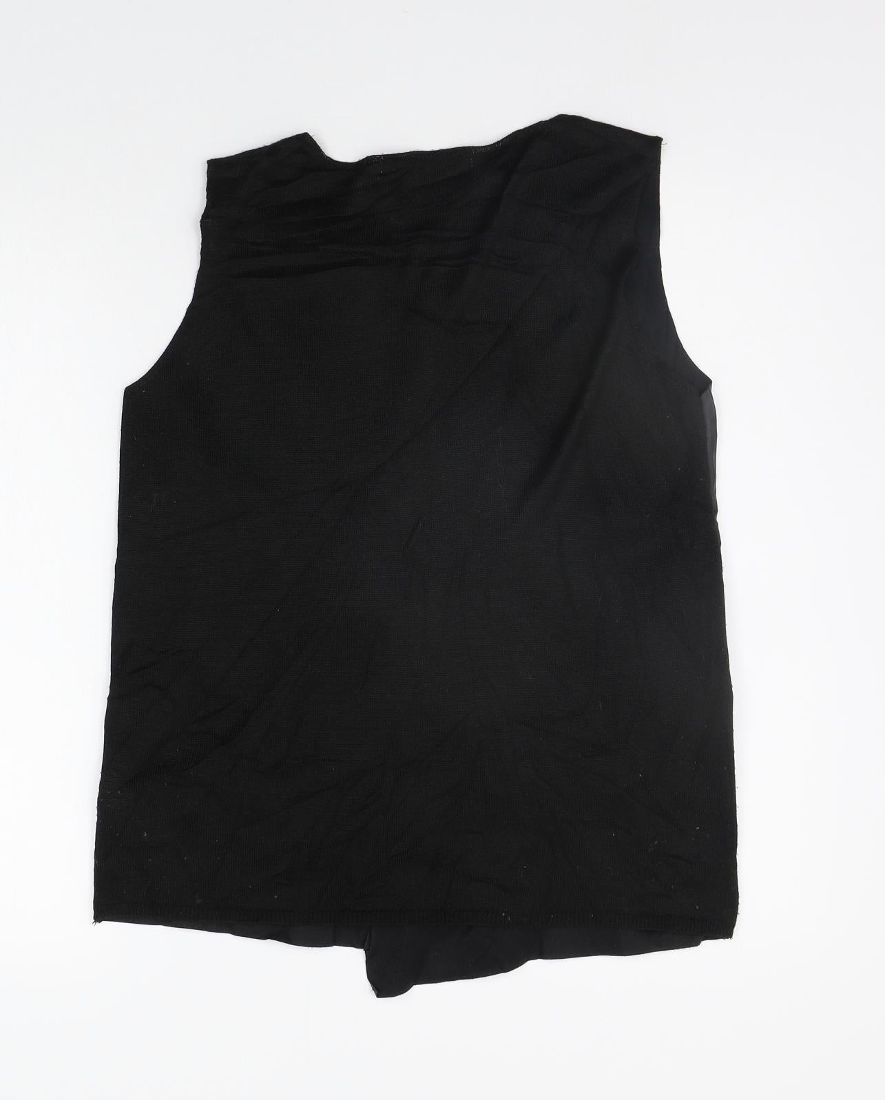 Zara Womens Black   Basic Tank Size M
