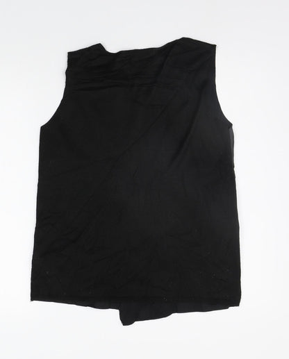 Zara Womens Black   Basic Tank Size M