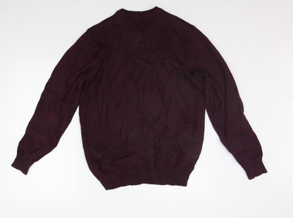 Womens UK Size S Maine Purple Pullover Jumper