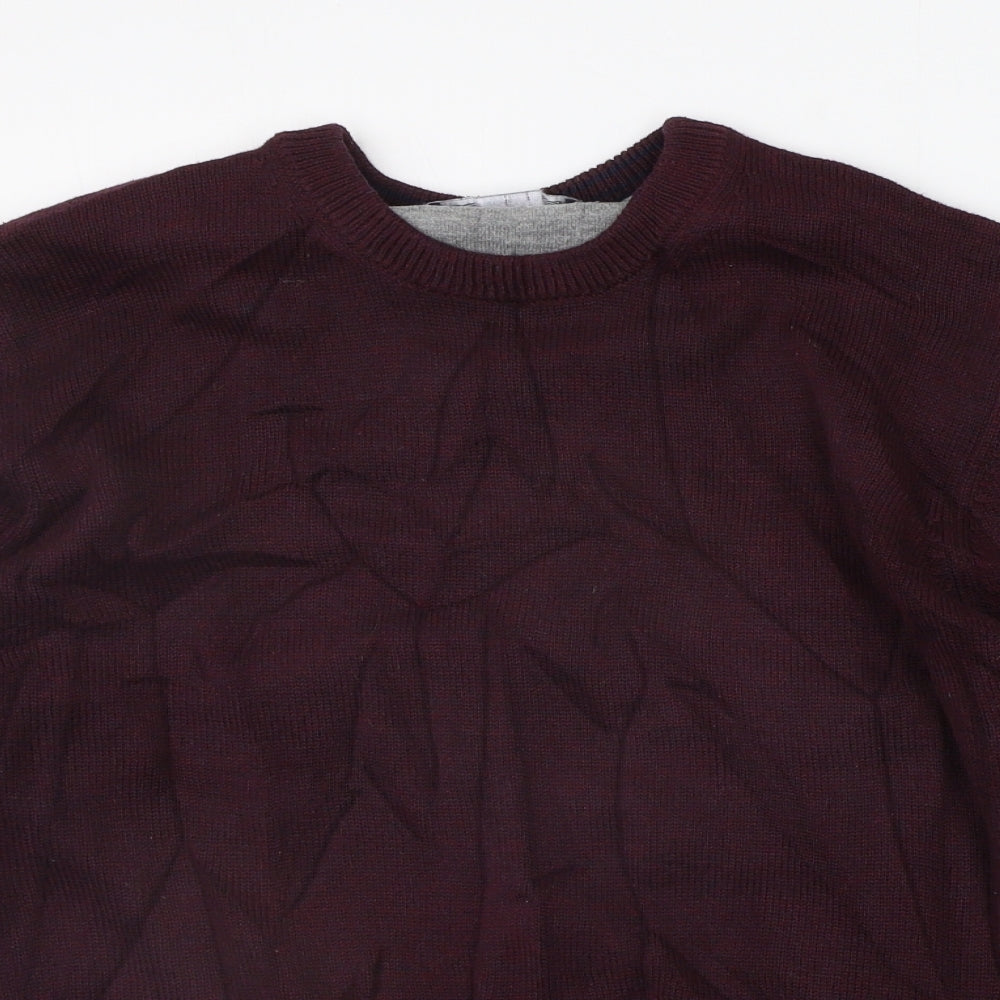Womens UK Size S Maine Purple Pullover Jumper